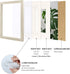 Egofine 8x10 Picture Frames 4PCS, Solid Wood Display for 4x6 and 5x7 Photos, Distressed Wood Grain