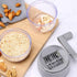Portable Manual Hand Nut Chopper for All Nuts Walnut Pecans, Hand Crank Nut Grinder in Grey