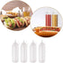 15 PCS 8oz Squeeze Bottles, Plastic Condiment Bottles with Twist On Cap for Sauces and Paint