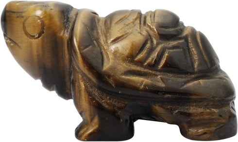 mookaitedecor Crystal Turtle Statue, Stone Healing Reiki Pocket Gemstone Figurines, 1.5 Inch