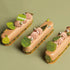 Ellipse Eclair Silicone Mold, 3D Baking Mold for Mousse Cake, 8-Cavity French Dessert Pastry Chocolate Brownie