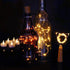 Dreamworth 12 Pack 20 6.6ft Wine Bottle String Lights, LED AAA Battery Powered Cork Fairy Lights for Bedroom, Birthday