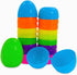 Celmuron 12 Pack 3.74'' Large Easter Eggs Bright Plastic Fillable Eggs for Easter Egg Hunt, Party Favors, Surprise