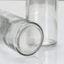 2 Pcs Glass Spice Jars/Bottles - 3oz Empty Round Spice Containers with Airtight Metal Caps and Shaker Lids (2, clear)