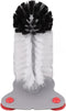Bottle Cleaning Brush, Plastic Single Head Glass Washer with Suction Cup for Beer Cup, Long Leg Cup, Red Wine Glass