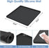 Mini Fridge Stand with Silicone Mat, Adjustable Universal Stand Base with 4 Sturdy Feet, 24''x 24'' Mini Fridge Drip Pan