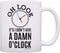 Happy Retirement Gifts for Women - Oh Look Clock Funny Retirement Gifts for Men, Retired Coffee Mug Tea Cup