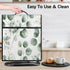 Large Eucalyptus Leaves Blender Cover, Waterproof Stand Dust Covers for Kitchen Mixer with Top Handle Pockets