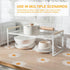 INNOLITES Shelf Liner for Kitchen Cabinets, Non-Adhesive, Washable Oil-Proof Easy to Cut for Storage 11.8" x 236"