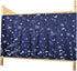 CLARA Single Sleeper Bunk Bed Curtain, College Dorm Canopy Bedding Tent, Dark Blue, 1 Panel