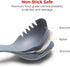 Goldlion Silicone Spoon Soup Ladle for Cooking, Mixing & Serving - Non-Stick Cookware Safe - Compatible with Ninja Crockpot Slow Cooker Foodi Possiblecooker Pro and More