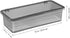 Flatware Tray Kitchen Drawer Organizer with Lid, Plastic Cutlery Tray and Utensil Storage Container with Cover,