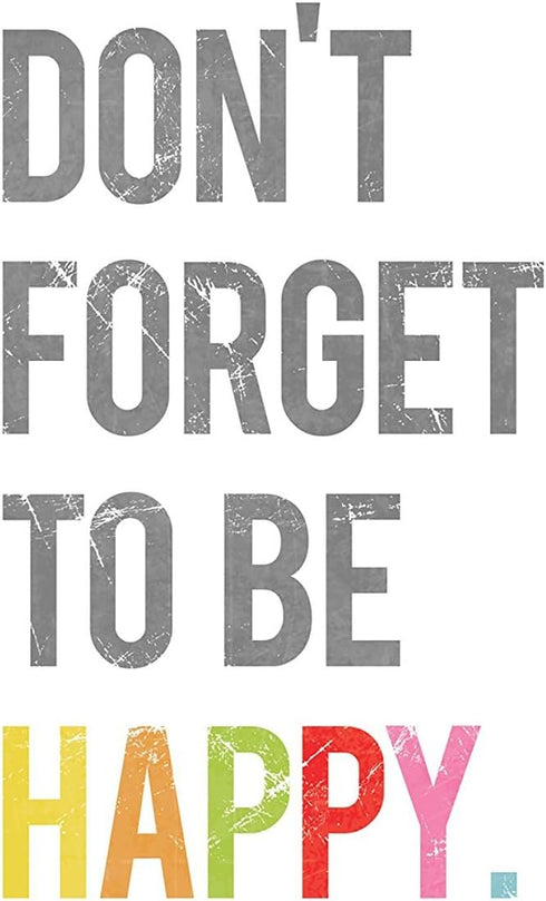 Don't Forget Mini Collection Wall Art Prints, 11x14 Inch, Kid's Room Decor, Motivational Typography, Gender Neutral