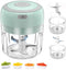 Electric Mini Food Chopper, Rechargeable Small Processor for Garlic, Puree, Onion, Herb, Veggie, Ginger, Fruit Blender