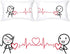 BoldLoft Love You Every Beat of My Heart Couple Pillowcases - Gifts for Couples, Boyfriend, Girlfriend, Anniversary,