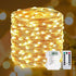 Lvuremxo 200 LED Fairy Lights Battery Operated Twinkle Lights with Remote - 66ft