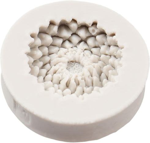 Chrysanthemum Flower Silicone Mold, Flower Fondant Molds for Cake Decoration, Chocolate Candy, Cupcake Topper, Sugar