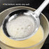 Kitchen Skimmer Strainers Set, Stainless Steel Mesh Colanders with Handle for Cooking Vegetable Strainer