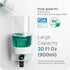 30.4oz(900ml) 10Pcs Umimile Mouthwash Dispenser for Bathroom, Plastic Mouthwash Dispenser Wall Mounted, Mouthwash