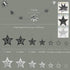 Cheerland Glitter Black Silver Party Decorations - Star Garlands for Birthday, Halloween, Wedding, Ramadan