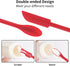 Mini Spatula Silicone Spatula Set - 2pcs Makeup Spatula for Cosmetics, Reusable Beauty Tiny Spatula, Food Scraper,