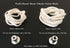 USA Firefly Brand - 5 Feet of 2.6mm Braided Eco Cotton Wick for Oil Lamps and Candles