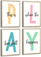 Baccone Kids Playroom Wall Art Playroom Wall Decor Kids Play Canvas Wall Art