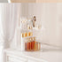 Counter Countertop 2 Bathroom Organizer Tier Storage Acrylic Corner Makeup Organizer for Makeup, Perfume, Vanity, Spice