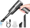 Cordless Handheld Vacuum Cleaner, High Power Rechargeable Mini Portable Vacuum for Home, Office, and Car Cleaning, Black