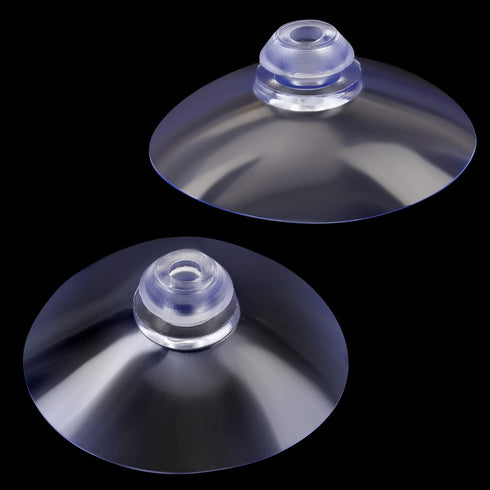 ANCIRS 30 Pack 40mm Suction Cups for Glass Table Tops, Rubber Transparent Anti-Collision Sucker Pad