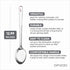 Restaurant Serving Spoons, 12.99 Inch Large Stainless Steel Spoons for Buffet, Banquet, Set of 3