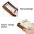 SZKYSJGS 4x4 4 4 2.5x2.5, Wood Picture Frame, Solid Natural Walnut Rounded Corner Photo Frame with Tempered Glass, x