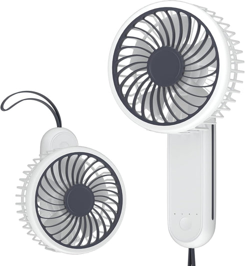 Magshion Portable Handheld 3-Inch Battery Operated Rechargeable Fan