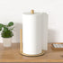 Paper Towel Holder Gold Kitchen Roll Holder, Premium Stainless Steel Dispenser for Organizing Countertop Rolls