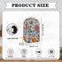 Boho Floral Blender Dust Cover, Anti Fingerprint Polyester Cover for Stand Mixer or Coffee Maker, Stain Resistant