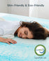 PERLECARE 2 Inch Twin Memory Foam Mattress Topper, Cooling Gel Infused Pad for Pressure Relief Back Pain, CertiPUR-US