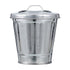 Mini Desktop Trash Can with Lid, Tiny Metal Garbage Can for Home Office Countertop