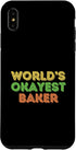 iPhone XS Max Kitchen Humor Case for Okayest Baker Pastry Chef