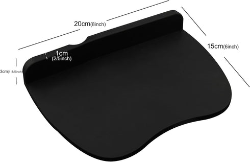 Apexstone Espresso Silicone Tamper Mat, 8 Inch X 6 Inch, Coffee Tamp Mat