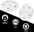 2 Pack 4 Inch Clear Mini Turntable Organizer, Acrylic Rotating Tray for Kitchen Table Spice Rack, TV Laptop