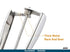 18/8 Stainless Steel Ice Cream Cupcake Muffin Scoop - 3.4 Tablespoon Cupcake Muffin Batter Dispenser