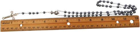 Westman Works First Holy Communion Rosary Beads with Metal Crucifix & Center