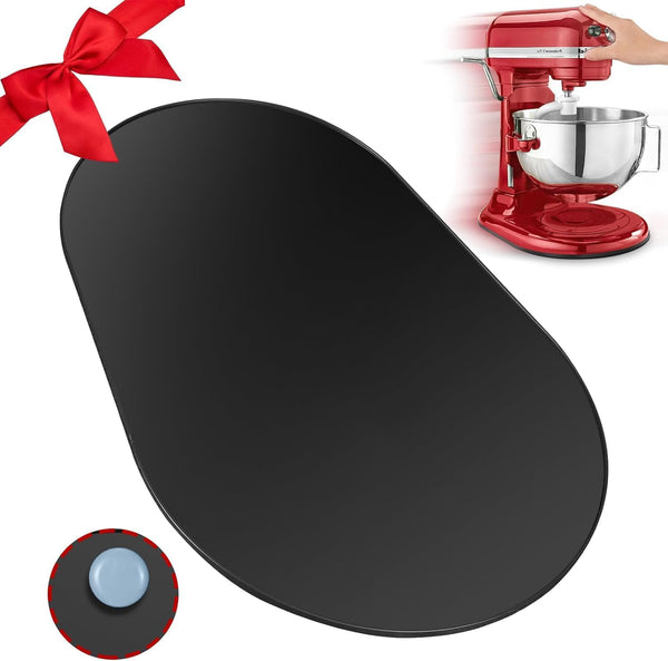 Mixer Mat Slider for KitchenAid 5-8 Qt Bowl-Lift Mixer, Metal Appliance Sliding Tray for Kitchen Aid Professional