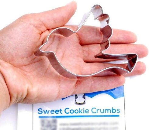 Twitter Bird Cookie Cutter, Stainless Steel