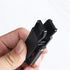10 PCS Super Strong Plastic Swivel Hanging Hooks, 4.3inch Black Clips for Laundry, Curtain, Beach Towel