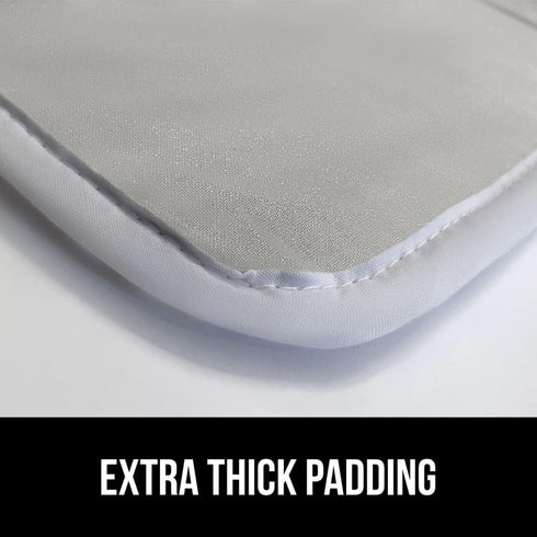 Gorilla Grip Portable Ironing Mat, Magnetic Ironing Blanket for Countertop, Silicone Coating, Travel Size 28x24