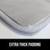 Gorilla Grip Portable Ironing Mat, Magnetic Ironing Blanket for Countertop, Silicone Coating, Travel Size 28x24