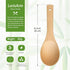 Bamboo Rice Paddle, 2pcs Wooden Spoons for Serving Utensil, Kitchen Utensil Set
