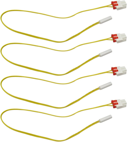 DA32-00006W 4PCS Defrost Temperature Sensor for Samsung Refrigerator, Compatible with Multiple Models by GRABOTE
