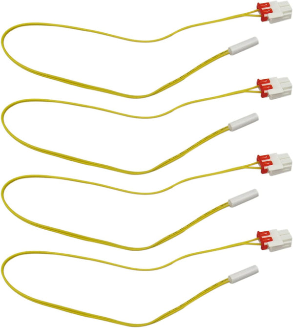 DA32-00006W 4PCS Defrost Temperature Sensor for Samsung Refrigerator, Compatible with Multiple Models by GRABOTE